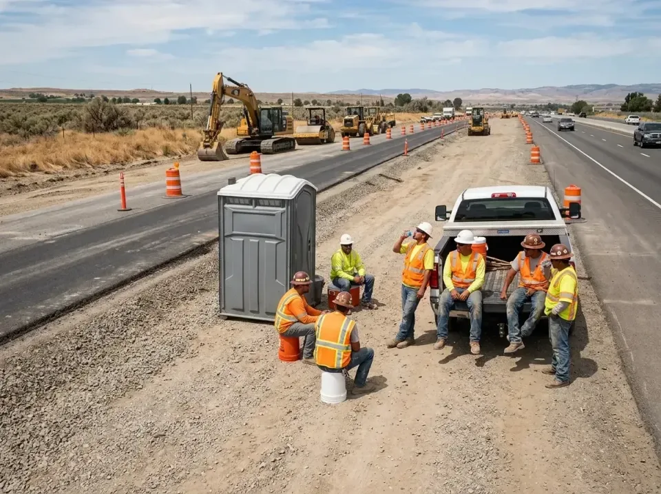highway-road-construction-crew-007 — frequently asked questions, Porta Potty and Restroom Rentals in Halawa, HI
